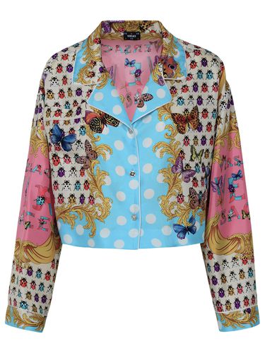 Versace Multicolored Silk Shirt - Versace - Modalova