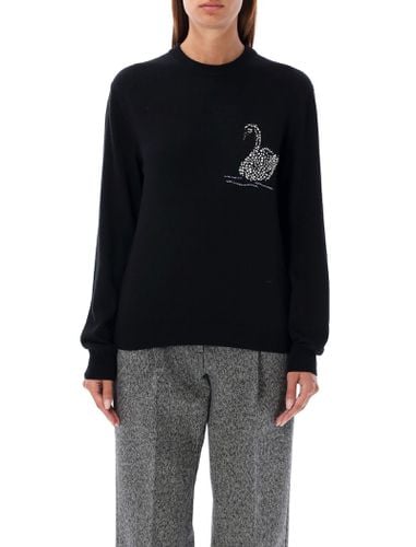 MSGM Crystal Swan Sweater - MSGM - Modalova