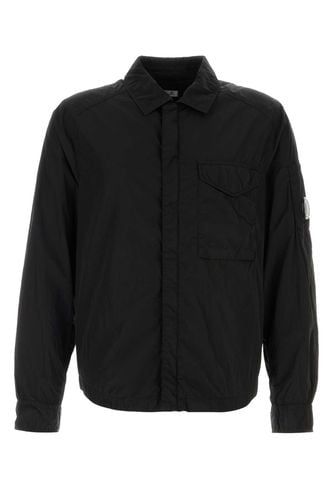 C. P. Company Black Nylon Jacket - C.P. Company - Modalova