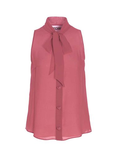 Moschino Pussy Bow Blouse - Moschino - Modalova