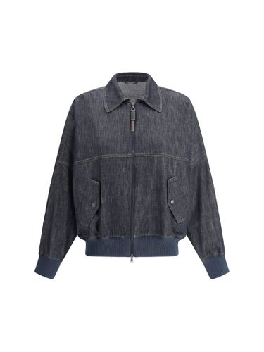 Brunello Cucinelli Denim Jacket - Brunello Cucinelli - Modalova