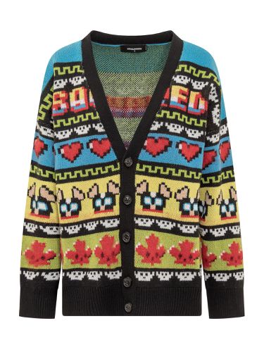 Dsquared2 Wool Cardigan - Dsquared2 - Modalova