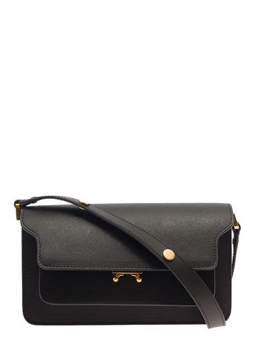 Trunk Shoulder Bag With Push-lock Fastening In Leather Woman - Marni - Modalova