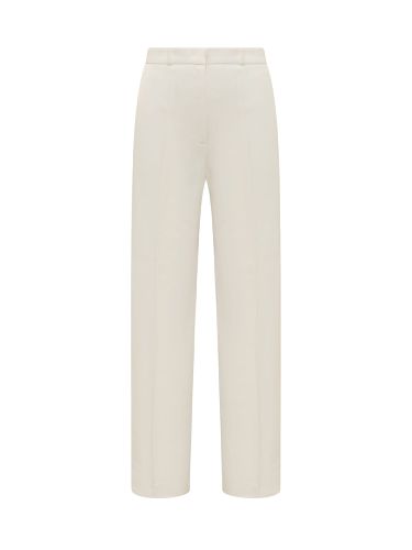 Virgin Wool And Silk Trousers - Lanvin - Modalova