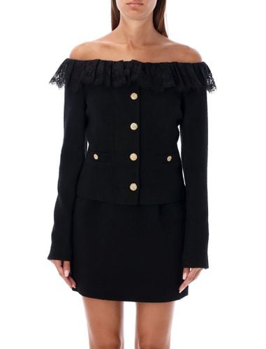 Alessandra Rich Off-shoulder Jacket - Alessandra Rich - Modalova