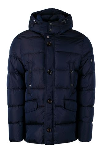 Colin Hooded Nylon Down Jacket - Moorer - Modalova