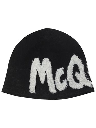 Alexander McQueen Graffiti Beanie - Alexander McQueen - Modalova