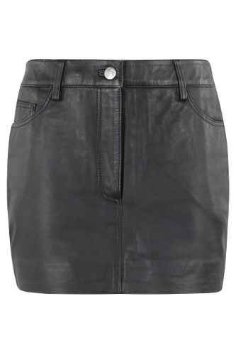 Leather Mini Skirt - REMAIN Birger Christensen - Modalova