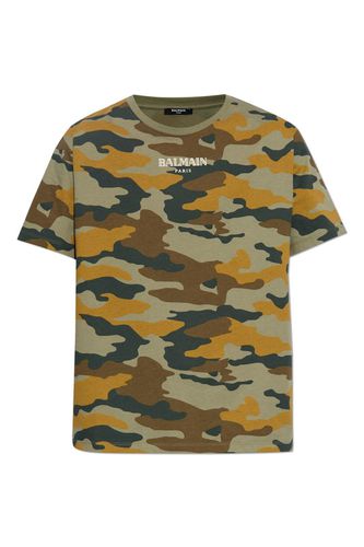 Balmain Camouflage Vintage T-shirt - Balmain - Modalova