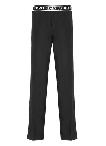 Trousers With Logo - Versace Jeans Couture - Modalova