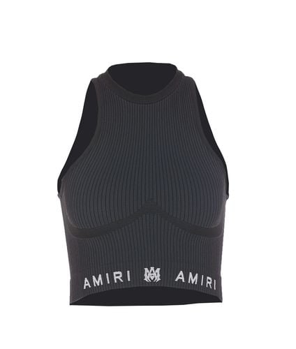 AMIRI Ma Ribbed Seamless Top - AMIRI - Modalova