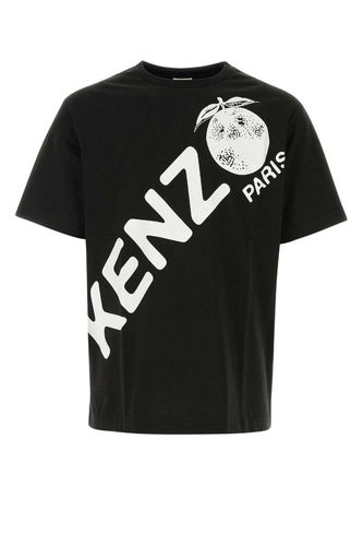 Kenzo Logo Printed Crewneck T-shirt - Kenzo - Modalova