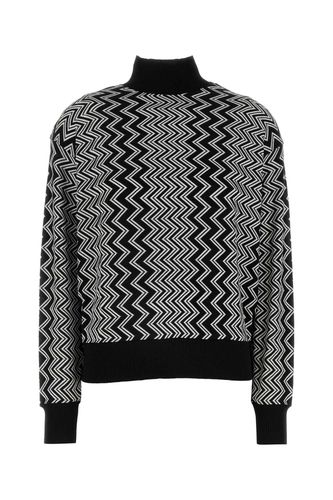 Embroidered Wool Blend Sweater - Missoni - Modalova