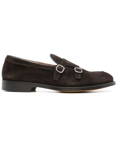 Doucal's Brown Suede Monk Loafer - Doucal's - Modalova