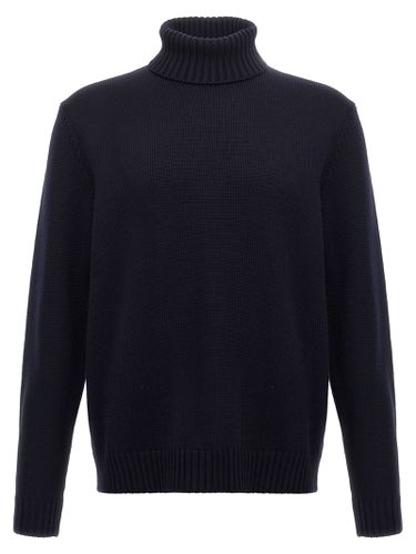 Zanone High Neck Sweater - Zanone - Modalova