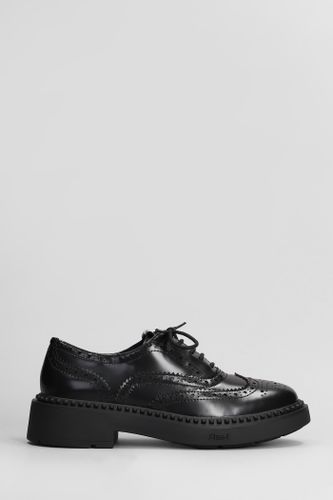 Mercer Lace Up Shoes In Leather - Ash - Modalova