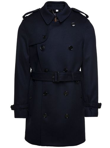 Wimbledon Jacket With Double-breasted Fastening In Wool Blend Man - Burberry - Modalova