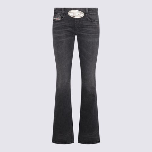 Diesel Black Cotton Jeans - Diesel - Modalova