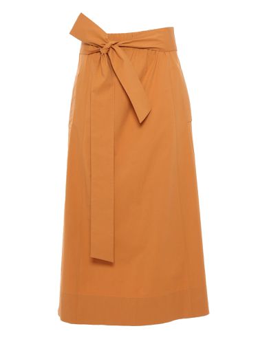 Antonelli Orange Skirt With Bow - Antonelli - Modalova