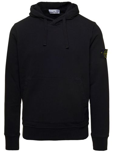 Hoodie With Side Logo Patch - Stone Island - Modalova