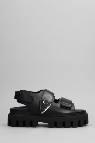 Sandals In Leather - Alexander McQueen - Modalova