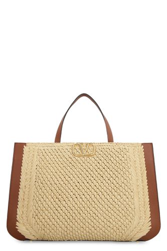 Valentino Garavani - Raffia Handbag - Valentino Garavani - Modalova