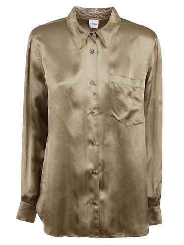 Aspesi Patched Pocket Shiny Shirt - Aspesi - Modalova