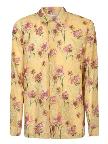 Séfr Ripley Hibiscus Yellow Shirt - Séfr - Modalova