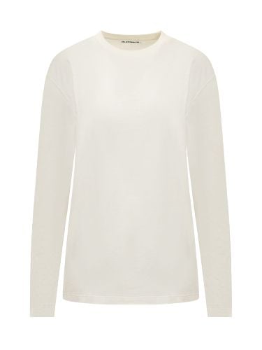 Cotton And Cashmere T-shirt - Jil Sander - Modalova