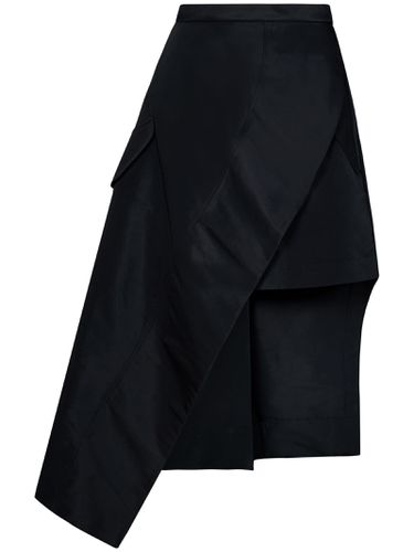 Asymmetrical Wrap Skirt - Alexander McQueen - Modalova
