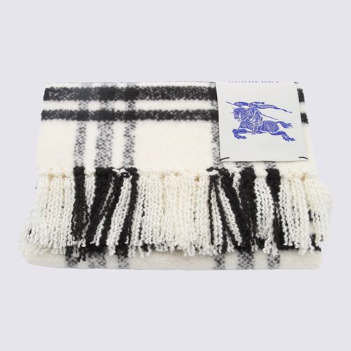 Burberry Otter Wool Check Scarf - Burberry - Modalova