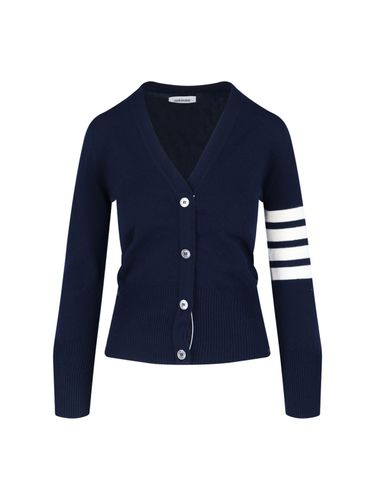 Thom Browne 4-bar Cashmere Cardigan - Thom Browne - Modalova