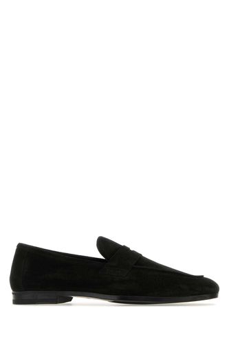 Tom Ford Black Suede Sean Loafers - Tom Ford - Modalova