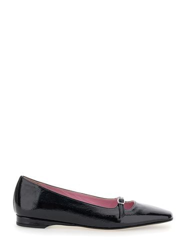 Emilie Ballet Flats With Buckle In Patent Leather Woman - Carel - Modalova