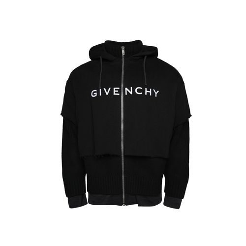 Givenchy Zipped Hoodie Sweatshirt - Givenchy - Modalova
