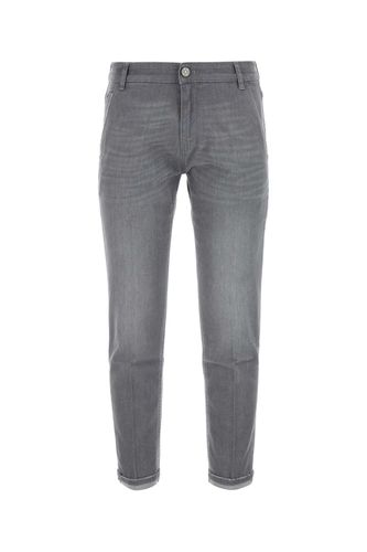 Grey Stretch Denim Indie Jeans - PT Torino - Modalova