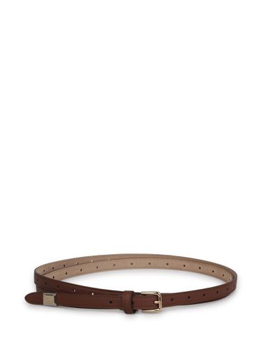 Buckled Leather Belt - Dolce & Gabbana - Modalova