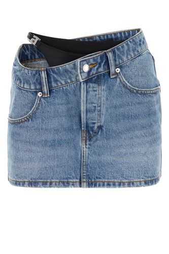 Alexander Wang Denim Mini Skirt - Alexander Wang - Modalova