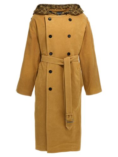 Y/Project Two-material Trench Coat - Y/Project - Modalova