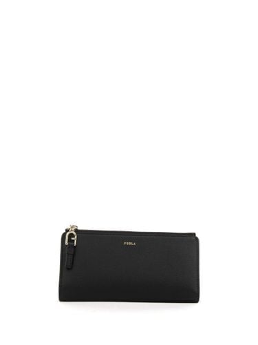 Furla Black Leather Wallet - Furla - Modalova