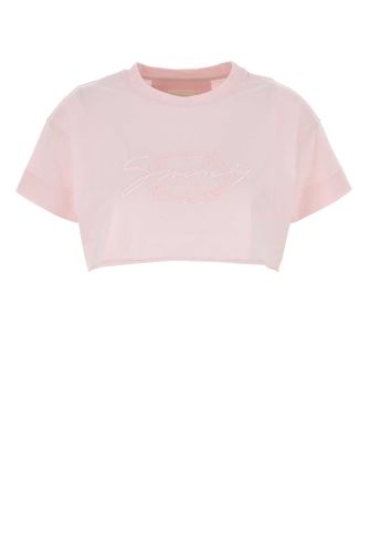 Pastel Pink Cotton Crop-top - Givenchy - Modalova