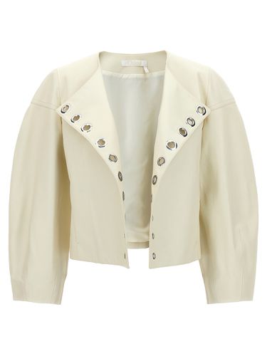 Chloé Studded Leather Jacket - Chloé - Modalova