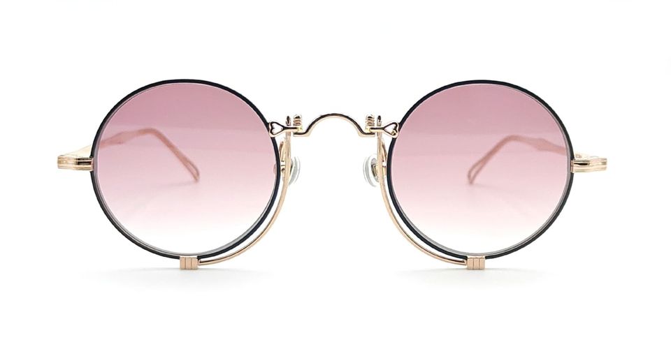 H - Rose Gold / Matte Black Sunglasses - Matsuda - Modalova