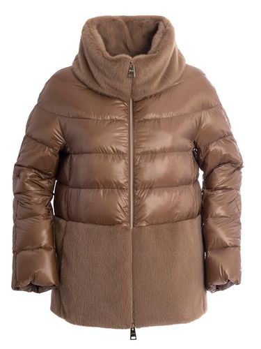 Herno Panelled Zipped Down Jacket - Herno - Modalova