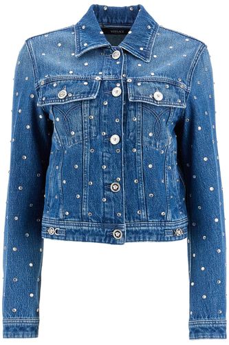 Versace starry Sky Denim Jacket - Versace - Modalova