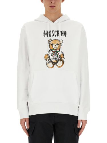 Moschino Teddy Print Sweatshirt - Moschino - Modalova