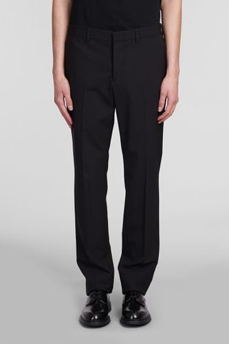Emporio Armani Pants In Black Wool - Emporio Armani - Modalova