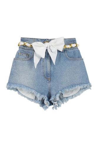 Elisabetta Franchi Denim Shorts - Elisabetta Franchi - Modalova