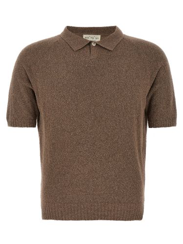 Ma'ry'ya Bouclé Cotton Polo Shirt - Ma'ry'ya - Modalova