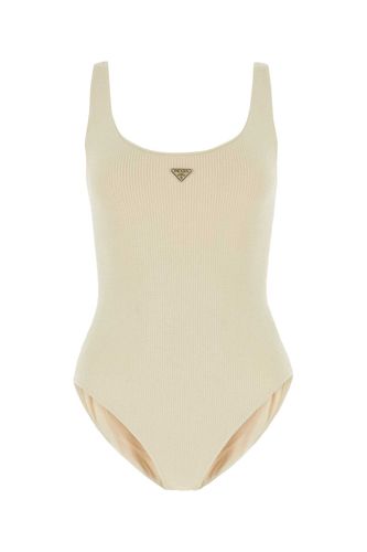 Embellished Stretch Nylon Swimsuit - Prada - Modalova